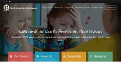 Desktop Screenshot of namontessori.com